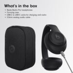Beats Studio Pro- Wireless Bluetooth Noise Cancelling Headphones - Spatial Audio, USB-C, Up to 40H Battery Life, 10 min Fast Charge for 4H Battery Life, Apple & Android Compatible - Black - Image 5