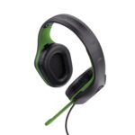 Trust Gaming GXT 415X Zirox Lightweight Gaming Headset for Xbox Series X/S Consoles with 50mm Drivers, 3.5 mm Jack, 1.2m Cable, Foldaway Microphone, Over-Ear Wired Headphones - Black/Green - Image 10