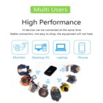 Ausha 4G LTE Wireless Dongle – Plug & Play 4G Data Card, 150Mbps Speed, 2100mAh Rechargeable Battery, All 4G/5G SIM Support, Portable WiFi Hotspot - Image 4