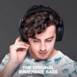 Skullcandy Crusher Wireless Bluetooth Headphones with Multi-Sensory Bass, Noise Isolating Over-Ear Fit, Up to 50 Hours Battery, Microphone for iPhone Android with Travel Bag - Black - Image 5