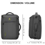 COSMUS Agility Convertible Backpack Messenger Bag for up to 16-Inch Laptop - Image 4