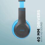 P47 Wireless Portable Gaming Bluetooth Headset (Blue) - Image 5