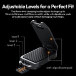 ULANZI Camera Backpack Strap Clip,w Plate Quick Release System, Compatible w Uka & F38 QR Plates, for Sony, Nikon, Fuji, DSLR Action Cam Mount, Bearable Load up to 10kg - Image 3