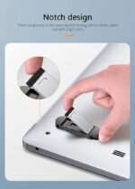 Mini Laptop Stand Portable 1 Pair Portable Foldable Tablet Stand Bracket Laptop Holder 6-Speed Height Adjustable Invisible Laptop Stand Holder - Image 3