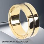 Zunate Smart Ring Health Tracker, Fitness Smart Ring with Charging Base, Sleep Tracking Wearable, Touch Control, 4-6 Days Battery Life (Size 13 22.3mm / 0.9in ID) - Image 3
