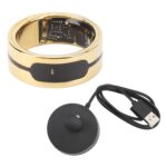 Zunate Smart Ring Health Tracker, Fitness Smart Ring with Charging Base, Sleep Tracking Wearable, Touch Control, 4-6 Days Battery Life (Size 13 22.3mm / 0.9in ID) - Image 9