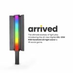 DIGITEK® (DSL-30W RGB) Stick Light Portable Handheld RGB LED Light Wand with Grid, Diffuser & Barn Door Comes with a 5200mAh Built in Battery Pack - Image 3