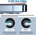 Tempered Glass Screen Protector Compatible For Motorola Moto G86 5G/Moto G86 Power 5G (Black) Edge To Edge Full Screen Coverage With Easy Installation Kit,Pack Of 1 - Image 3