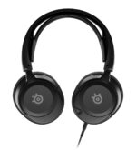 SteelSeries Arctis Nova 1 Multi-System Wired Gaming On Ear Headset- Hi-Fi Drivers - 360° Spatial Audio - Comfort Design - Durable - Ultra Lightweight - Noise-Cancelling Mic - PC, PS5/PS4, Switch-Black - Image 8