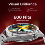 Fastrack Marvellous FX1 1.43" AMOLED Smart Watch with SpO2 Monitoring, Sleep & Mood Tracking, Bluetooth Calling, AI Voice Assistant, Alloy Case – Smartwatch for Men & Women (Black) - Image 3