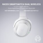 Razer Barracuda - Wireless Multi-Platform Gaming and Mobile Headset - Mercury White Ear Headset - Quartz Edition -RZ04-03790200-R3M1 - Image 3