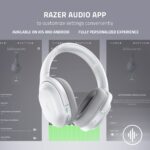 Razer Barracuda - Wireless Multi-Platform Gaming and Mobile Headset - Mercury White Ear Headset - Quartz Edition -RZ04-03790200-R3M1 - Image 5