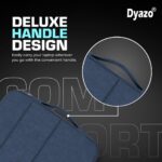 Dyazo Office Protective Laptop Sleeve | Laptop Case Cover With Handle for All 15 Inch To 15 .6" (39.6 cm) Laptops, Notebooks (Blue) - Image 4