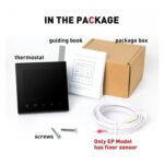 Thermostat with WiFi Smart Home Thermostat Heating Floor Electric Heating Boiler Thermostat (Color : Black, Size : WP(3A)) - Image 7