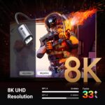UGREEN 8K@60Hz Unidirectional USB C to DisplayPort 1.4 Cable 1M 4K 240Hz Type C Thunderbolt 4/3 to Dp Cord 32.4Gbps Compatible with iPhone 16/15, MacBook Pro/Air, iPad, Mac Mini, Galaxy, XPS - Image 3