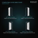 Denler DL01 Doorbell Lock, Smart Door Lock with Inbuilt Wi-Fi | Anroid & iPhone app Support | Fingerprint | RFID Card | PIN | Key | 3 Years Warranty - Image 5