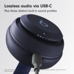 Beats Studio Pro- Wireless Bluetooth Noise Cancelling Headphones - Spatial Audio, USB-C, Up to 40H Battery Life, 10 min Fast Charge for 4H Battery Life, Apple & Android Compatible - Navy - Image 5