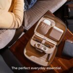 Scarters Tech Kit | Gadget Organizer Bag | Everlast Nylon | Travel Case for Cables, Chargers, Power Banks | Portable Storage for Gadgets, Hard Drives | Blue - Image 7
