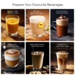 Xech Smart Mug Coffee Maker | Automatic Coffee Frother Machine | Electric Milk Frother with Warm and Cold Foam for Latte, Cappuccinos Macchiato 500W 500ml | Wedding Gift for Couples (MyCafe) - Image 5