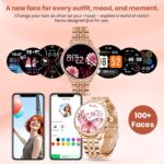 PunnkFunnk Genquella Smartwatch for Women with Bluetooth Calling, 1.69" HD Touchscreen, Heart Rate SpO2 Sleep Tracker, 100+ Sports Modes, IP67 Fitness Watch for Android iPhone(Rose Gold) - Image 7