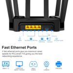 WiFi6 Wireless Router, AX3000 Dual Band Cellular Router, 4 Gigabit Ports, Secure Wireless Network - Enjoy High-Speed Connectivity, Z8103AX-G - Image 6