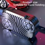 Fidget Toys Adults, Metal Fidget Slider, Magic Push Slider Fidget Blocks, Adult Toys, Stress Relief Toys Adults, Magnets Cool Gadgets Clicking Haptic Office Desk Toy - Image 3