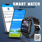 GameSir Musk 5G/4G Kids Smart Watch with GPS Tracker, SIM Calling, Face Unlock, Video Calls, SOS Alerts, IP67 Waterproof, 800mAh Battery, Voice Chat, Live Location(Black) - Image 5