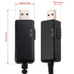 USB WiFi Repeater Extender Amplifier 5V to 9V / 12V Booster Router Power Charger USB Boost Cable 5V Step Up to 9V 12V Voltage Converter 1.5/2A Step-up Display - Image 3