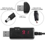 USB WiFi Repeater Extender Amplifier 5V to 9V / 12V Booster Router Power Charger USB Boost Cable 5V Step Up to 9V 12V Voltage Converter 1.5/2A Step-up Display - Image 5