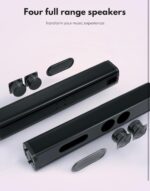 2 in 1 Separable 160W Sound Bar for Smart TV with Subwoofer, Bluetooth 5.0 Surround Sound System for Home Theater, ARC/Optical/Aux/USB TV Speaker, Treble/Bass Adjust, 10 EQ Modes, Remote Included - Image 4