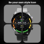 Fire-Boltt Legacy Luxury Smartwatch | 1.43" AMOLED Display with Always On | Bluetooth Calling & Voice Assistant | IP68 Water Resistant | Health & Fitness Tracker with 110+ Sports Modes (Grey) - Image 6