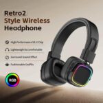 Drumstone (𝐒𝐩𝐞𝐜𝐢𝐚𝐥 𝟏𝟓 𝐘𝐞𝐚𝐫𝐬 𝐖𝐚𝐫𝐫𝐚𝐧𝐭𝐲 Wireless Gaming Headset with Mic, Over-Ear Bluetooth & 3.5mm Wired Headphones | 80+ Hours Battery, Noise Isolating Stereo Sound, Comforta - Image 6