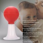 Manual Breast Pump with Red Milk Storage Container | Gentle Suction for Easy Breastfeeding | BPA-Free, Silent Operation, Easy to Clean | Portable Milk Extractor for Nursing Mothers - Image 4