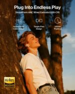 Belkin SoundForm Active Noise Cancelling Earbuds Wired with USB C Connector, IPX5-Rated, in-Ear Earphones w/Microphone for iPhone 17/16/15, iPad mini, Galaxy S25, Google Pixel 10, & More - White - Image 3