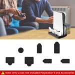 WUDIQ PS5 Console Silicone Plugs Protector Antidust Cover Dust Plug for PS5 9Pcs Dust Cover Kit for PS5-PS5 Slim Console Dustproof Playstation 5 Disk-Digital Console Slim PS5 Accessories - Image 5