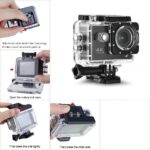 GoPlus Cam Pro 4K Action Camera | WiFi | Wide-Angle Lens | 30m Underwater Waterproof Vlogging Camera | with Complete Accessories Kit for YouTube Vlog, Bike Helmet Motovlogging & Travel - Image 5