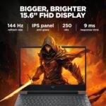 HP Victus, 13th Gen Intel Core i7-13620H, 6GB NVIDIA RTX 4050 Gaming Laptop (16GB DDR6, 1TB SSD) 144Hz, IPS, 15.6"/39.6cm, FHD, Win 11, MS Office 21, Mica Silver, 2.3kg, Enhanced Cooling, fa1332TX - Image 5