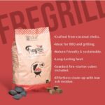 FREGRILL Charcoal Briquettes for Barbecue (5 kg) with FIRE STARTER CUBES for ignition - Image 3
