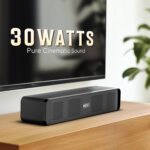 Mivi Fort H30 Portable Bluetooth Speakers Soundbar – [Newly launched] 30W Bluetooth Soundbar for Campus Life, 2.0 Channel, Sleek Design, 6 Hours Playtime, Multi-connectivity, Made in India - Image 4