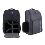 Arctic Fox Camera Bag for Polariod/DSLR Camera with Lens, 15.5 Inch Laptop and Tripod Holder (Black) - Image 3
