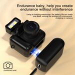 Retro Snap-on Camera, Mini Nostalgic Classic Vision Camera, Digital Photo Camera with Keychain, Mini Retro Camera Keychain, 1080p HD with LED Flash Light (128G) - Image 5