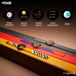 Vibez by Lifelong Fusion Smart Watch for Men & Women, 1.39 HD Display, 360*360 pixels, 550 NITS, BT Calling Smartwatch, Heart Rate Monitoring, SpO2, IP67, Multi Sports Mode (VBSW2277, Orange & Blue) - Image 6
