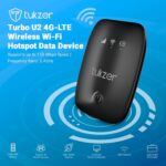 Tukzer 4G LTE Wireless Dongle (v4.0 Version) with All SIM Network Support | Plug & Play Data Card with up to 150Mbps Speed WiFi Hotspot | 2100mAh Rechargeable Battery| SIM Adapter Included - Image 4