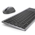 Dell Compact Wireless Keyboard and Mouse Set KM7120W, Connect Across 3 Devices (2xBluetooth, 1xWireless), Sculpted high dpi Mouse, Programmable Shortcut Keys (Titan Grey) - Image 4