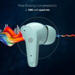 Noise Buds VS102 Plus Wireless Earbuds, Bluetooth Earbuds with 70H Playtime, Quad Mic ENC for Clear Calls, 11mm Drivers, Deep Bass, Instacharge, Bluetooth v5.3 (Serene Blue) - Image 5