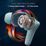 Noise Buds VS102 Plus Wireless Earbuds, Bluetooth Earbuds with 70H Playtime, Quad Mic ENC for Clear Calls, 11mm Drivers, Deep Bass, Instacharge, Bluetooth v5.3 (Serene Blue) - Image 6