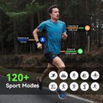 PremiumAV S9 Ultra Smart Watch Series 9, 1.99 Inch HD Display, Bluetooth Calling Smartwatch for Men & Women with Fitness Tracker, Heart Rate & Sleep Monitor, Sports Modes, Orange Strap - Image 4