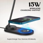 Mobilla MCharge Aero | 15W Wireless Charger with Built-In Fan | Adjustable Fan Speed | F - Black - Image 3