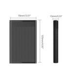 3.0 - Portable External Hard Disk - External Storage Drive - USB 3.0 for PC Laptop Windows and Mac, External HDD - Black (500, GB) - Image 3