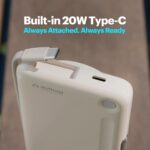 Stuffcool Click Trio 10000mAh Magnetic Wireless Powerbank with Apple Watch Charging Module and Aluminium Stand, 15W Wireless & 20W PD Fast Charging with Built-in Type-C Cable - Image 4